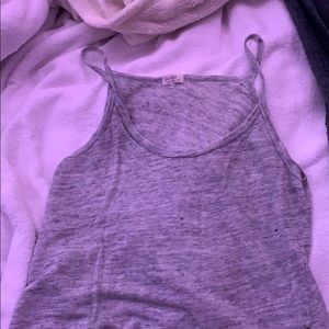 John Galt Two Toned Gray Tank